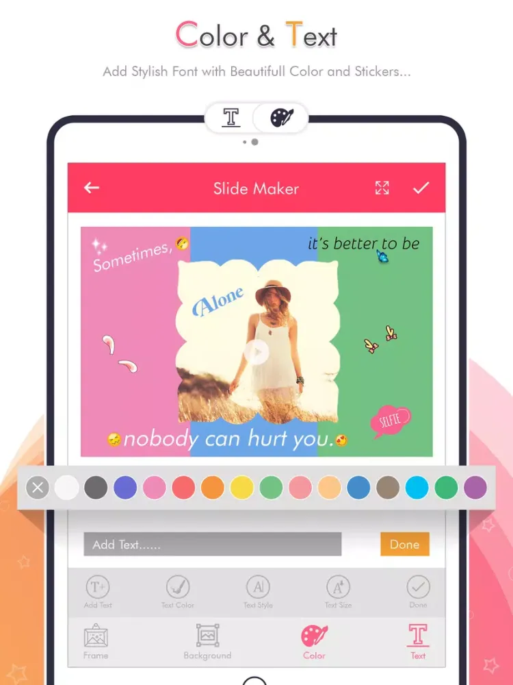 Video Maker Photos with songs iPad  سکرین شاٹس