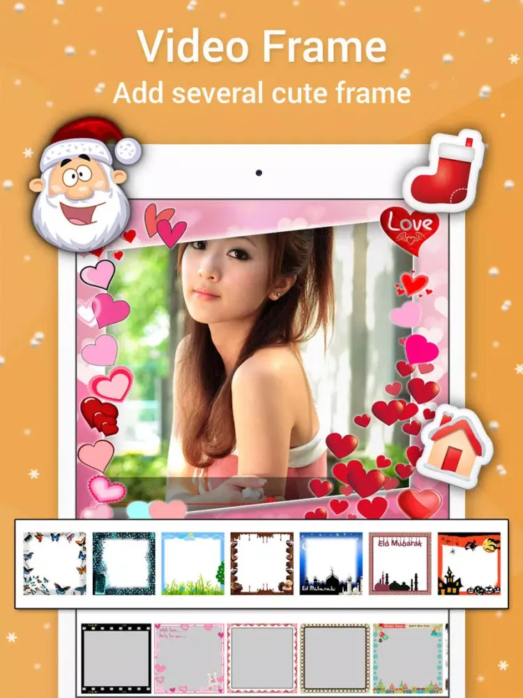 Xmas Video Editor -Video Maker iPad 應用截圖