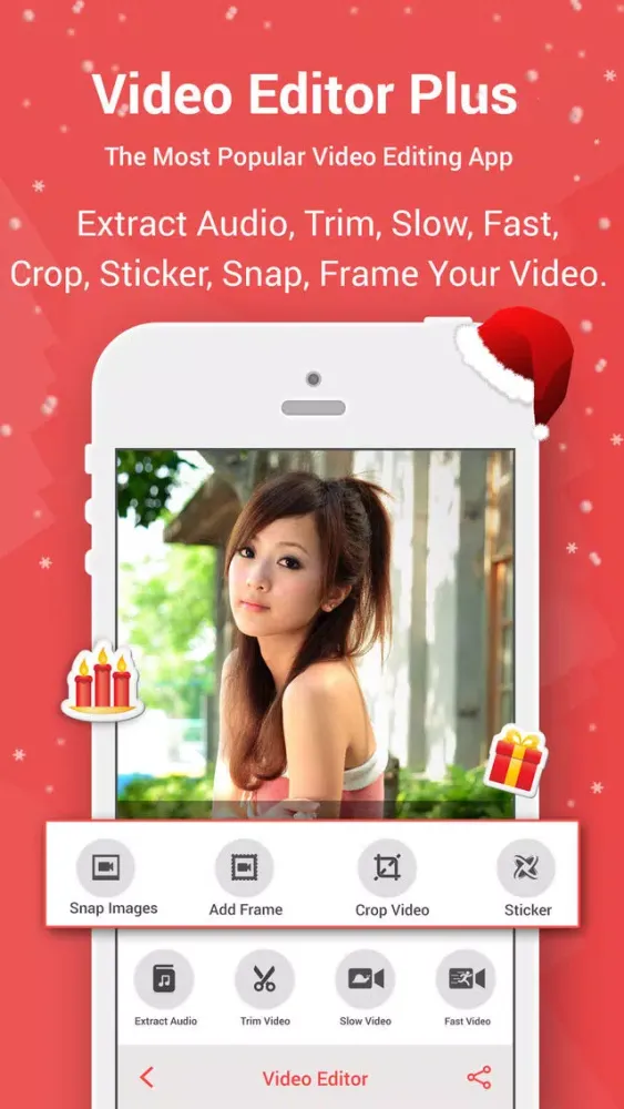 Xmas Video Editor -Video Maker應用截圖