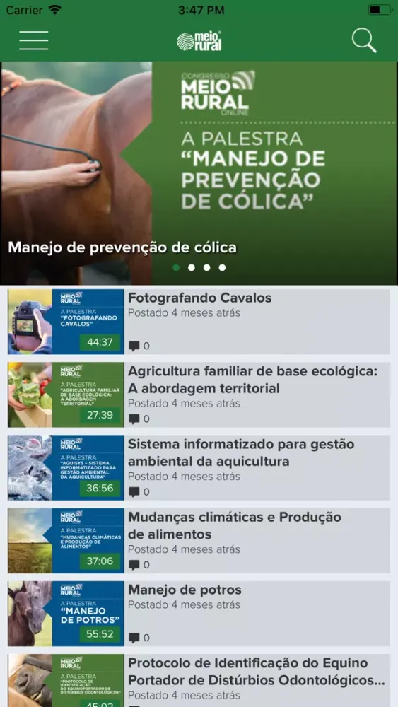 Ảnh chụp màn hình của Meio Rural