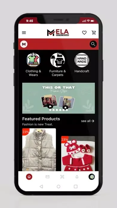Mela Digital Bazaar Ekran Görüntüleri