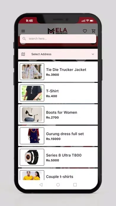 Mela Digital Bazaar Ekran Görüntüleri