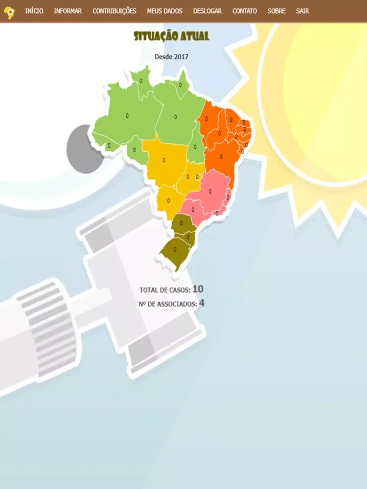 صور Melanoma no Mapa iPad 