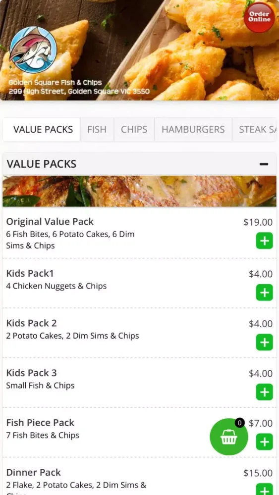 Capturas de pantalla de Golden Square Fish Shop