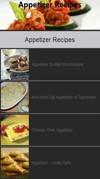 Appetizer Recipe Easy Screenshots