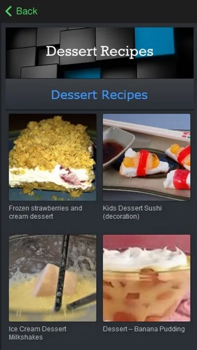 Ảnh chụp màn hình của Easy Dessert Recipes