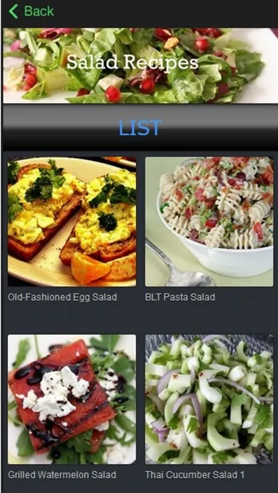 Easy Salad Recipes Screenshots