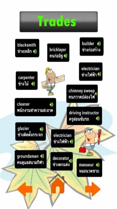 English vocabulary learning - Occupation How to learning english fast is speaking应用截图