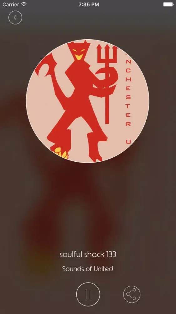 Sounds of Manchester United スクリーンショット