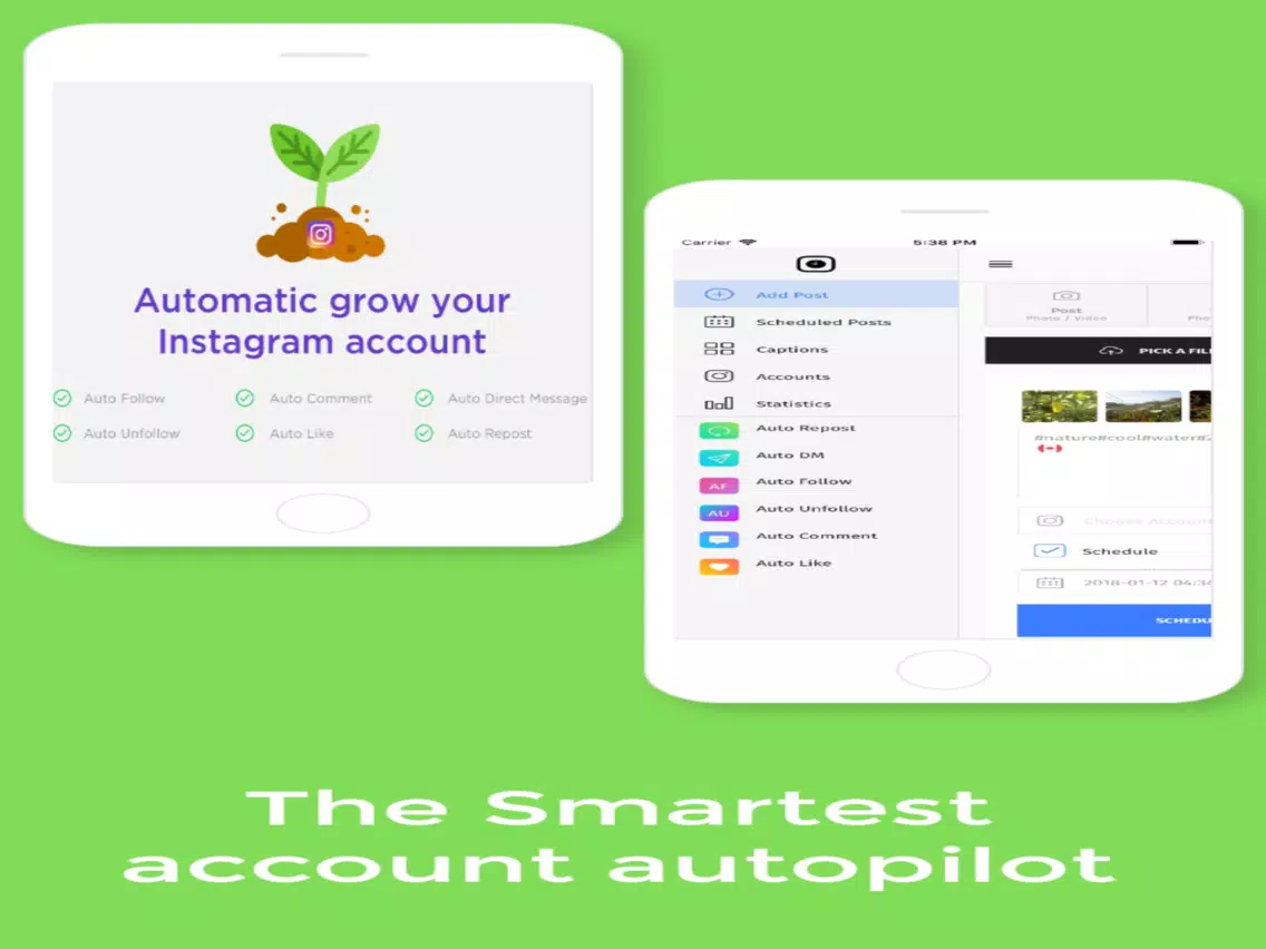 Скриншоты Autogram - Tool for Instagram iPad 