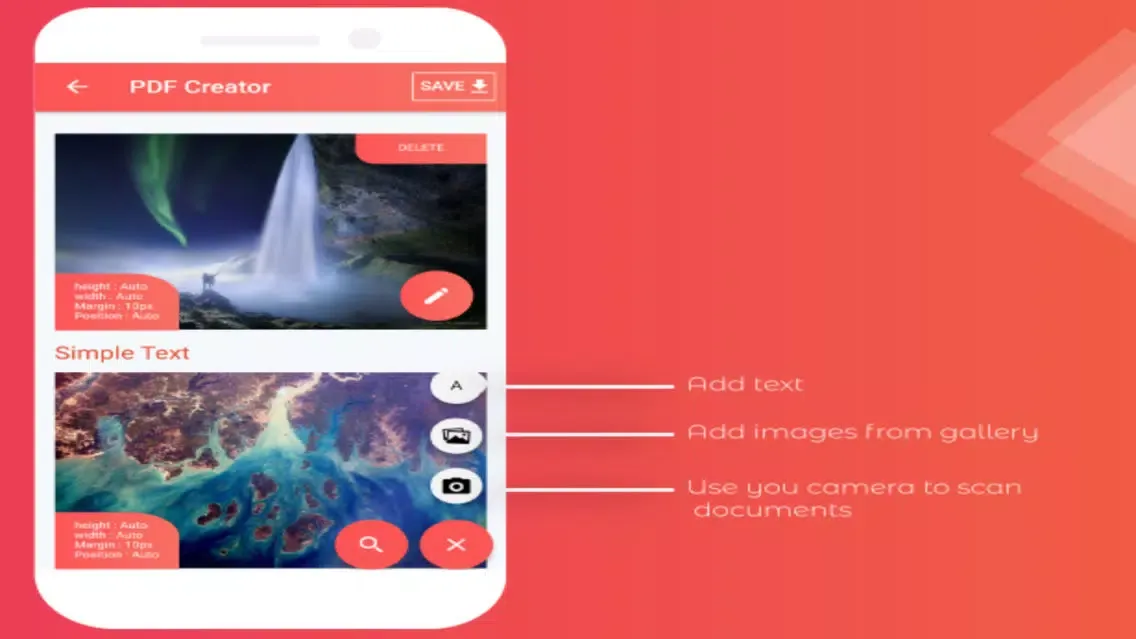 ภาพหน้าจอของ PDF to PRO-scan,convert images