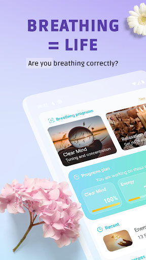 Pranaria - Breathing exercise Screenshots