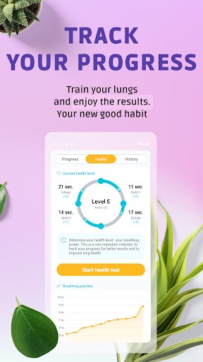 Pranaria - Breathing exercise Screenshots