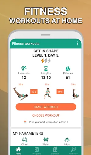 Fitness workouts for women應用截圖