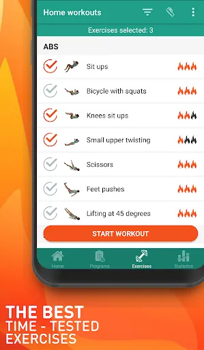 Home workouts & Gymnastics Screenshots