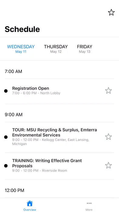 Captures d'écran de Michigan Recycling Coalition