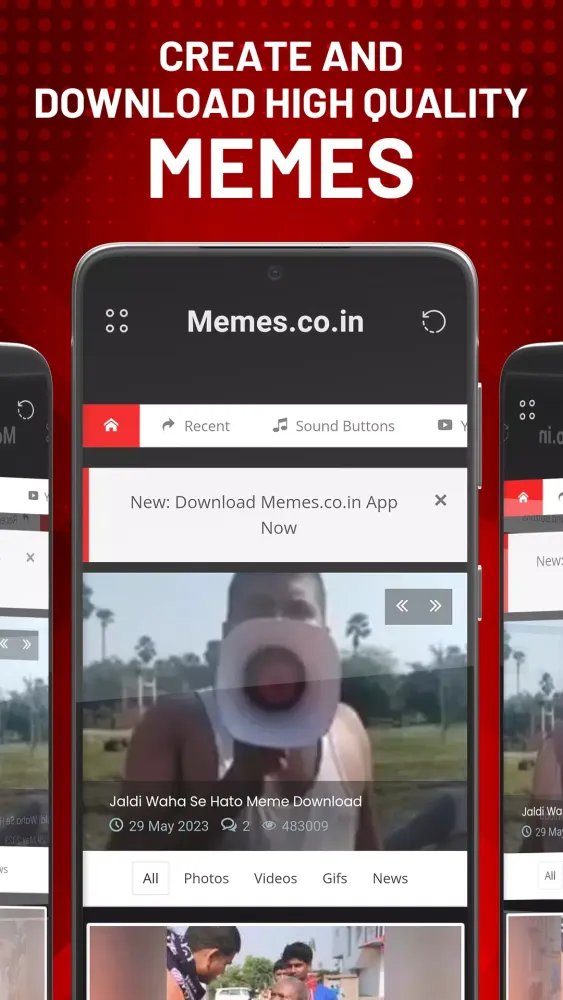 Memes.co.in Screenshots
