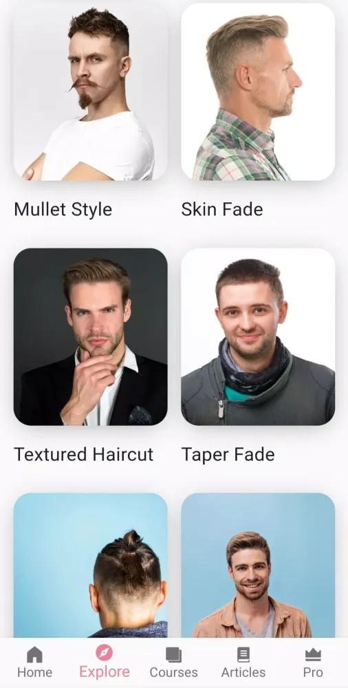 Mens Hairstyles And Haircuts Screenshots