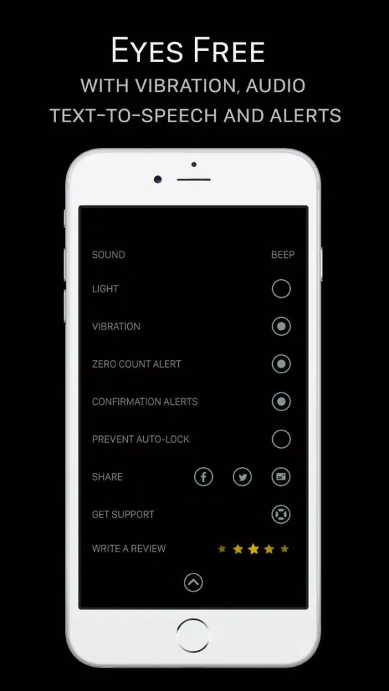 Counters - Keep Tally of Coffee Cups, Count The Inventory Items or Set People Attendance Counter Limit应用截图
