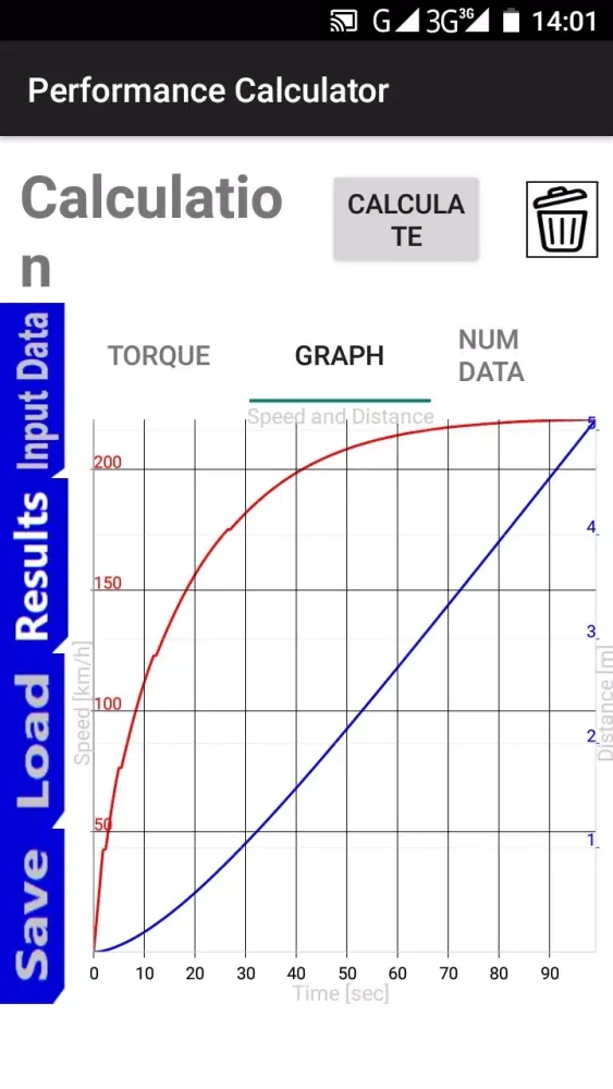 Performance Calculator Ekran Görüntüleri