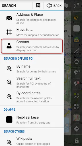 Screenshot di Locus - addon Contacts