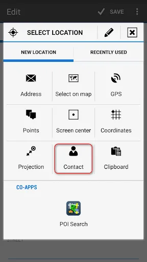 Screenshot di Locus - addon Contacts