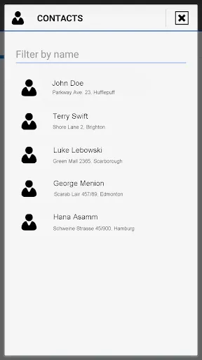 Screenshot di Locus - addon Contacts