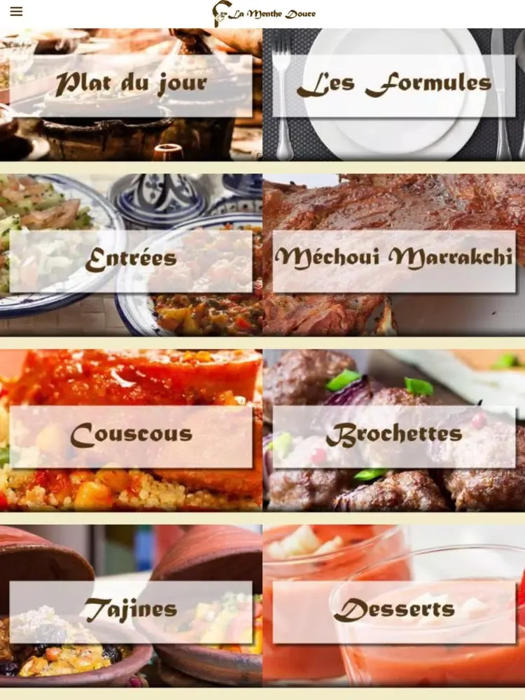 La Menthe Douce iPad 应用截图