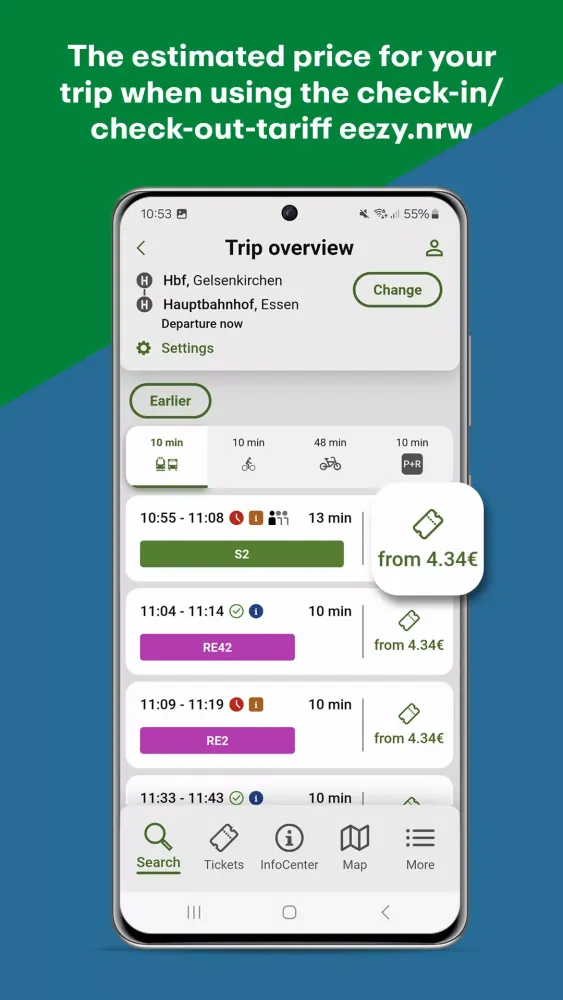 VRR App & eezy.nrw Ticket應用截圖
