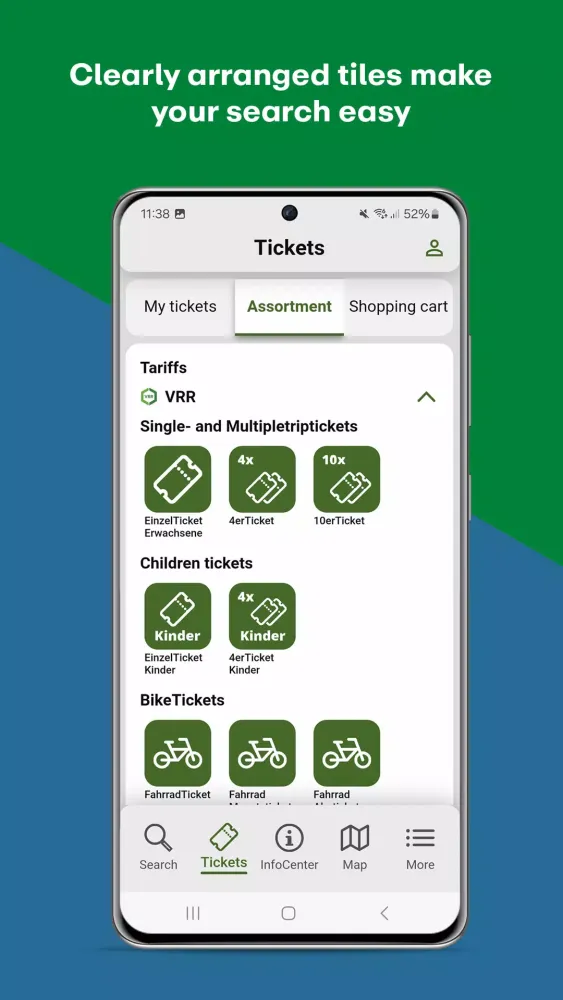 VRR App & eezy.nrw Ticket應用截圖