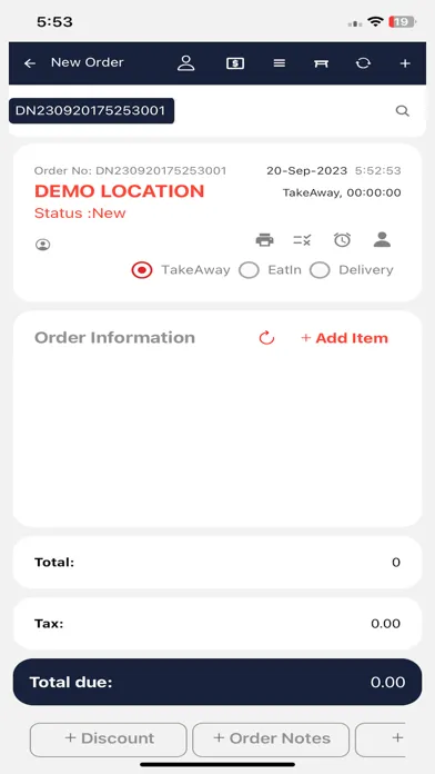 Скриншоты OrderDock - Foodnerd