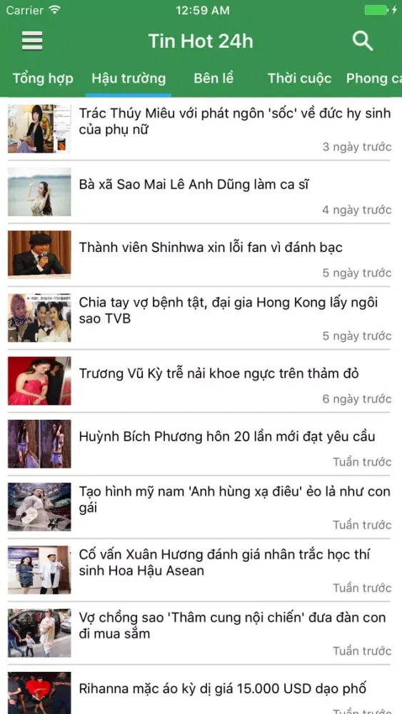 Tin Hot 24h - Đọc báo mới, tin tức online スクリーンショット