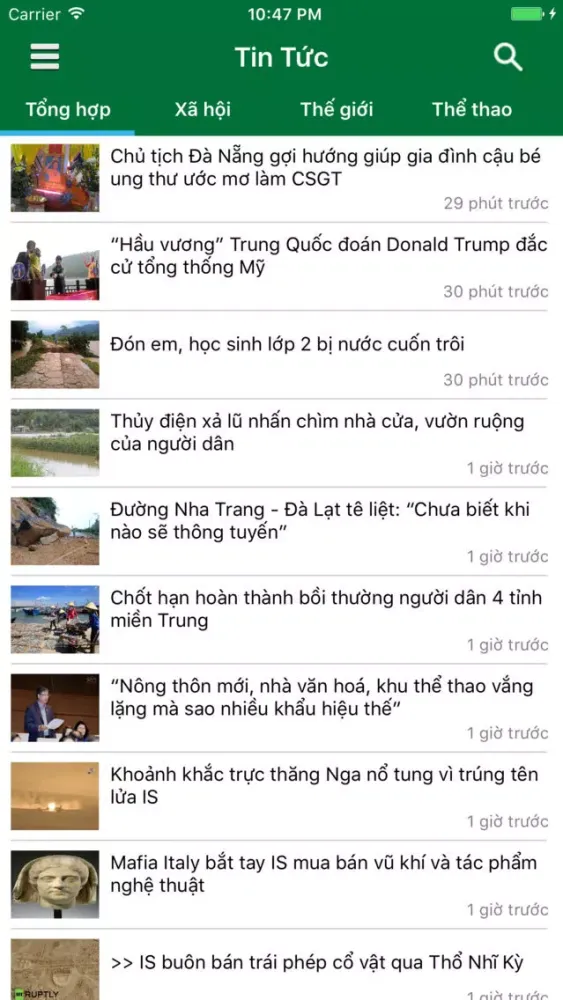 Zrzuty ekranu Dan Tri - Tin Nhanh Tong Hop