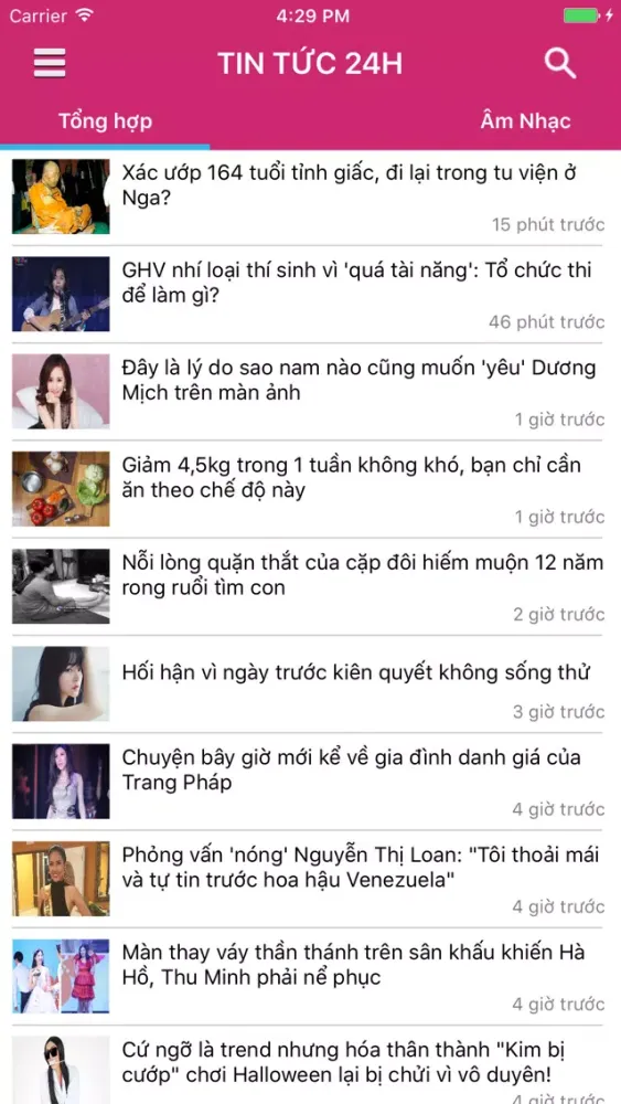 Tangkapan layar Tin Tức 24h - Đọc báo online, tin mới tổng hợp