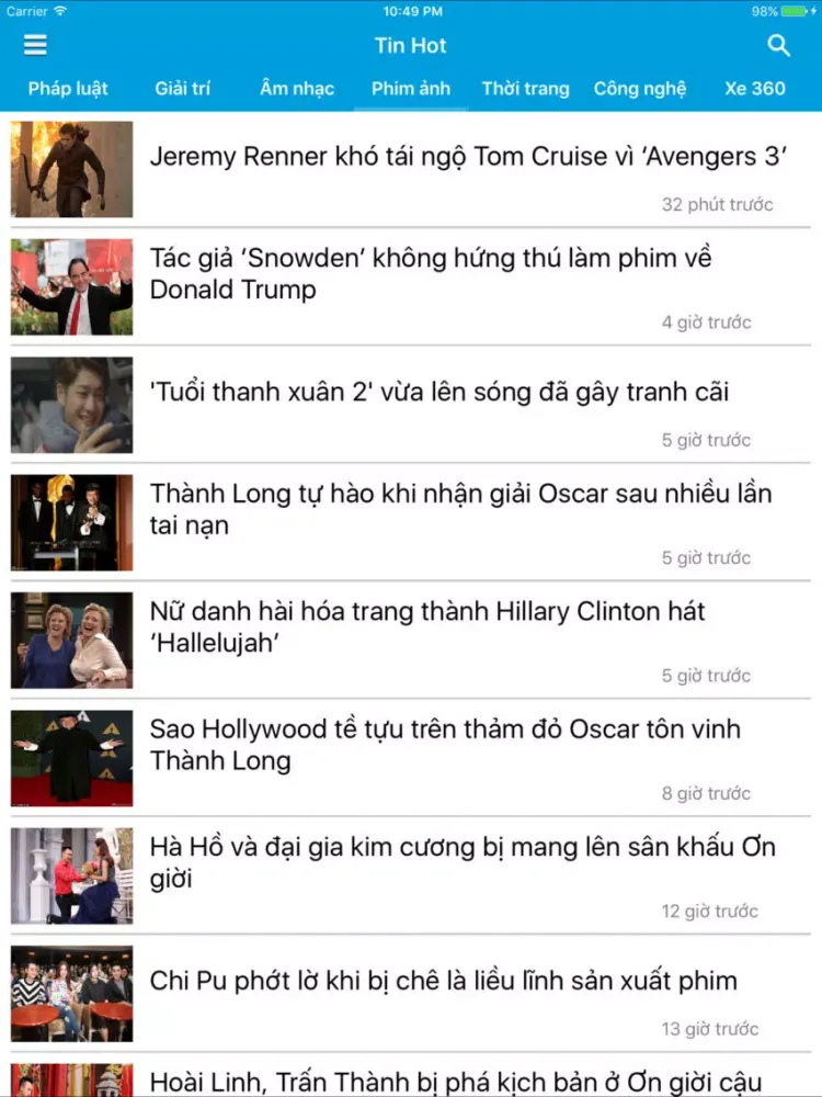 Z News - Tin Tuc Online 24h iPad  স্ক্রিনশট