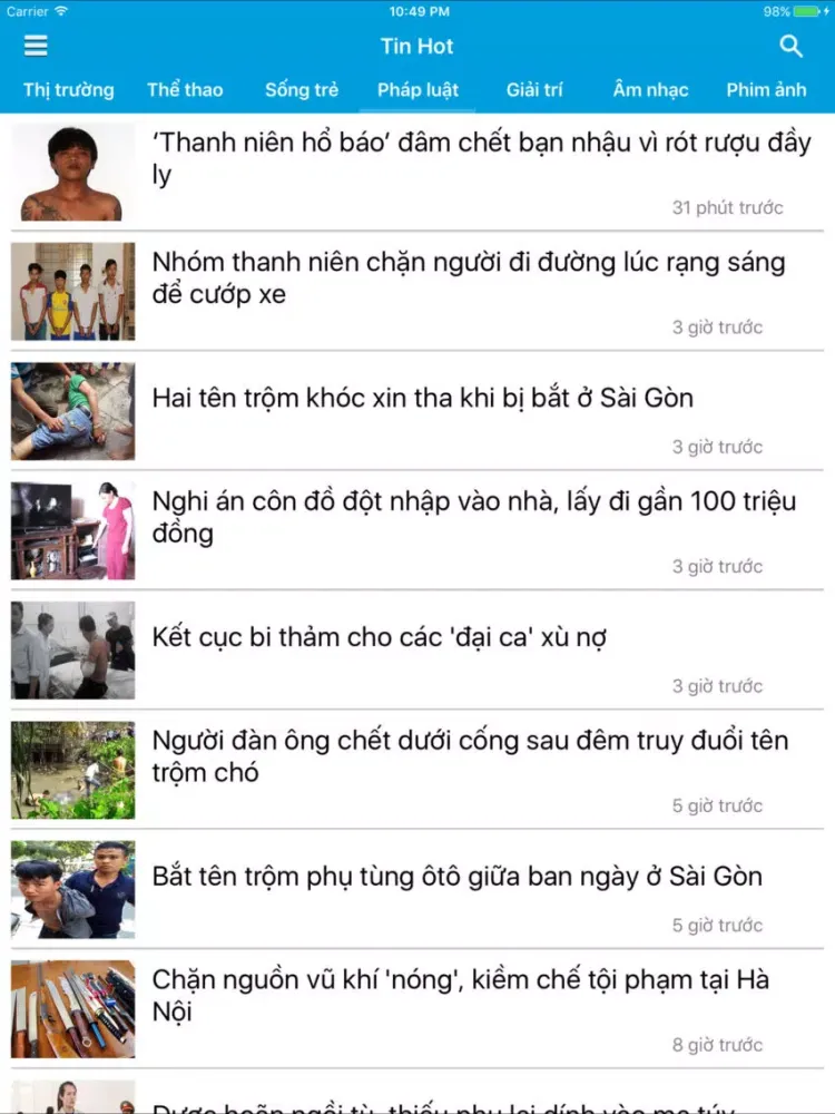 Z News - Tin Tuc Online 24h iPad  স্ক্রিনশট