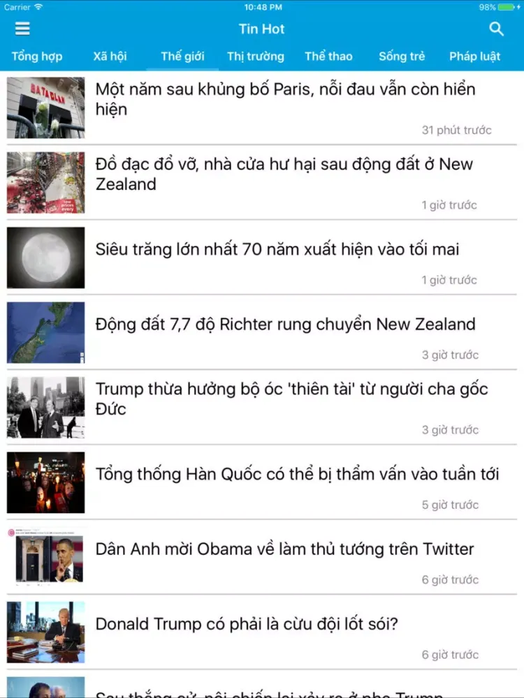 Z News - Tin Tuc Online 24h iPad  স্ক্রিনশট