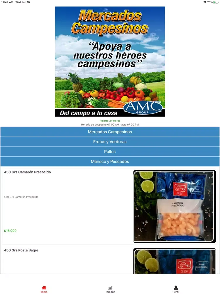 تصاویر Mercados Campesinos iPad 