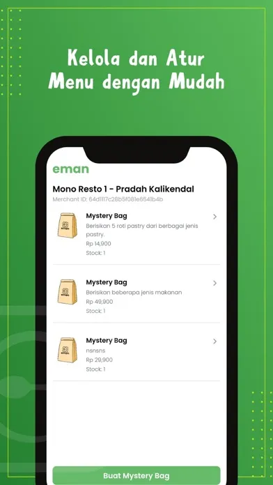 Screenshot di Eman - Merchant