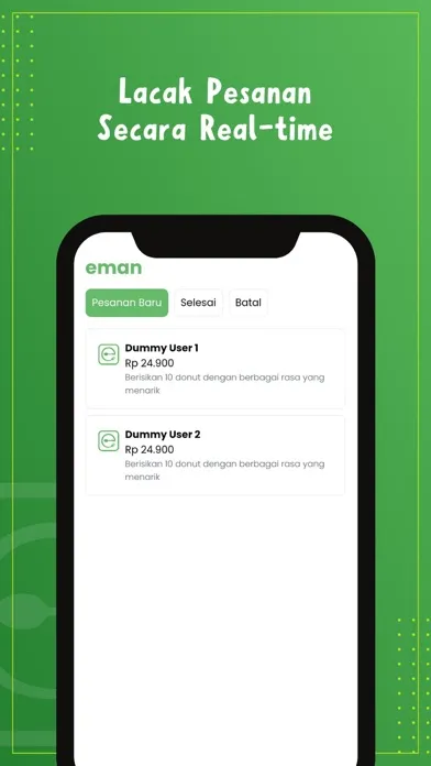 Screenshot di Eman - Merchant