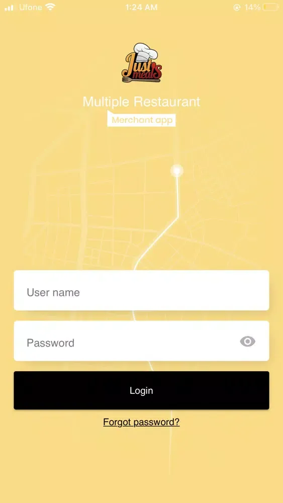 Скриншоты JustMeals Merchant