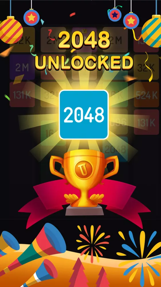 2048 Merge Games - M2 Blocks Ekran Görüntüleri