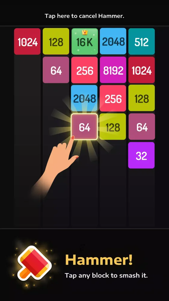 2048 Merge Games - M2 Blocks Ekran Görüntüleri