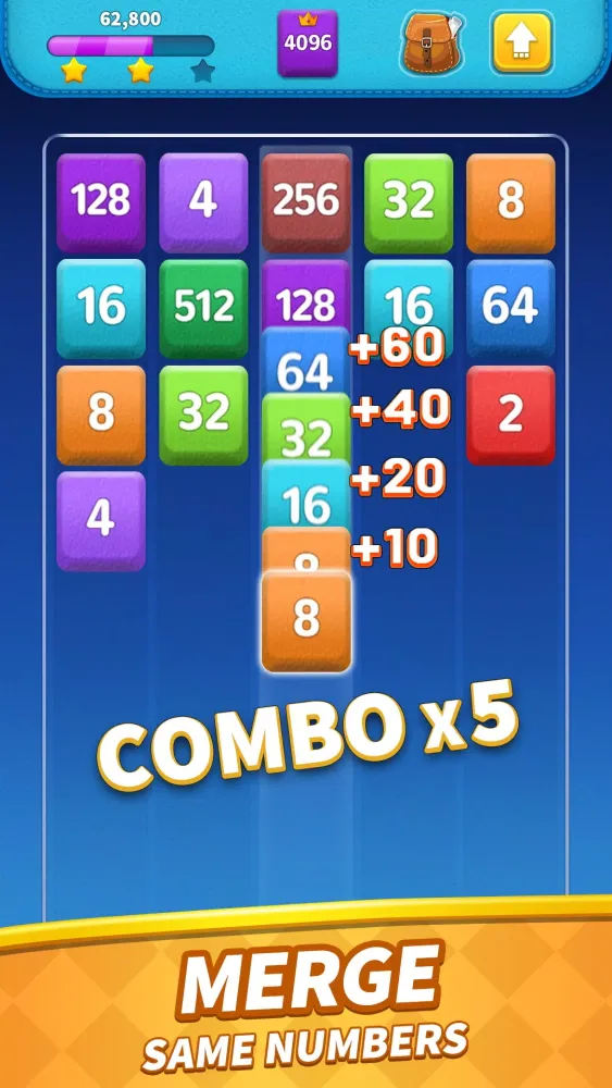 Zrzuty ekranu Merge Blocks: 2048 Game