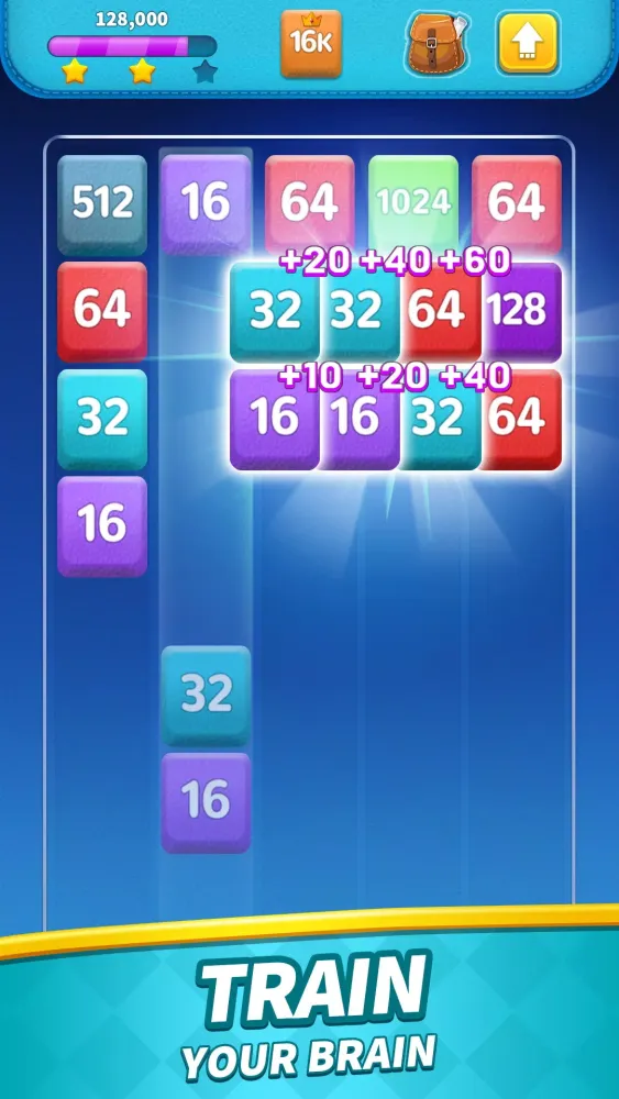 Zrzuty ekranu Merge Blocks: 2048 Game