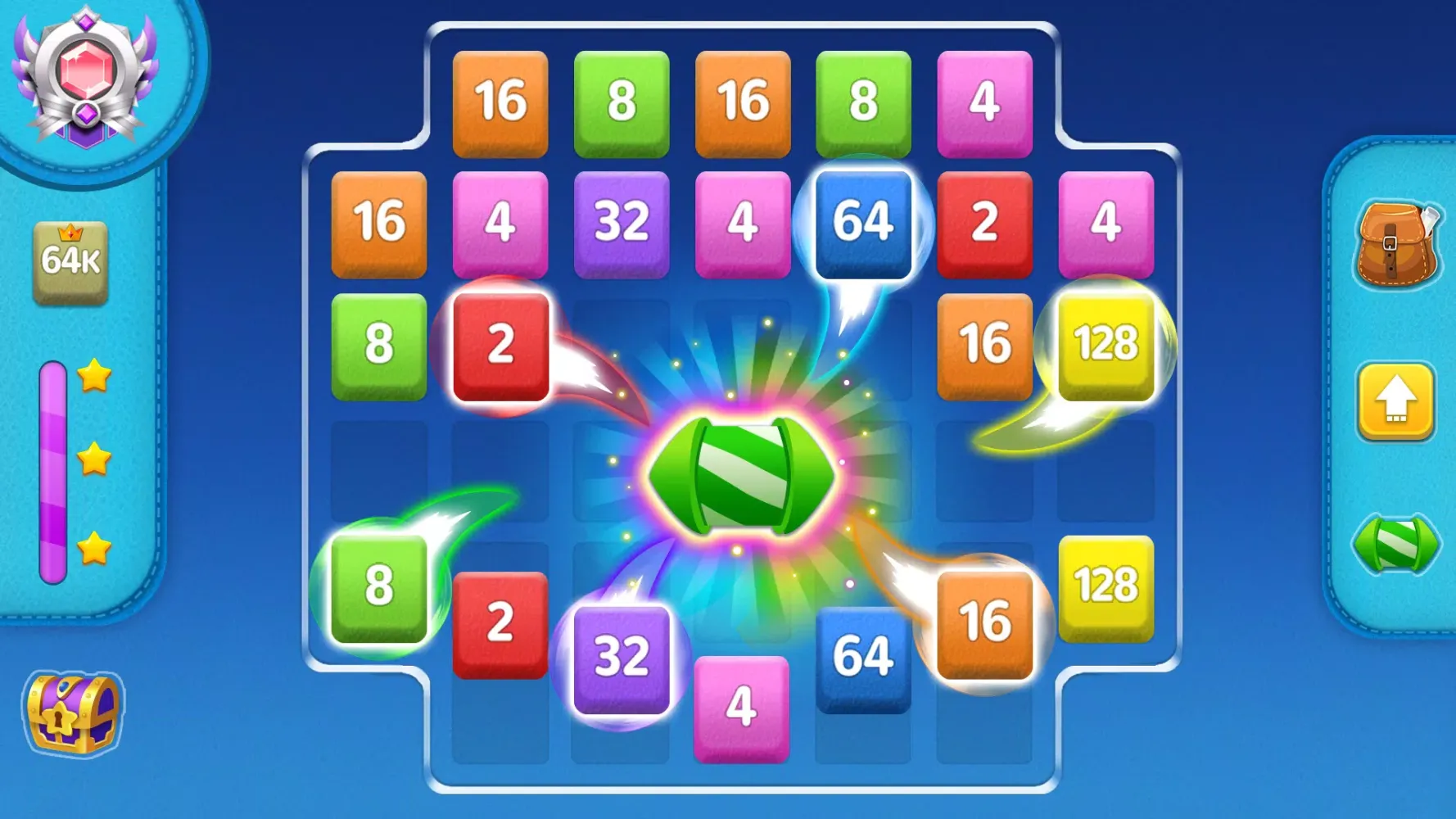 Zrzuty ekranu Merge Blocks: 2048 Game