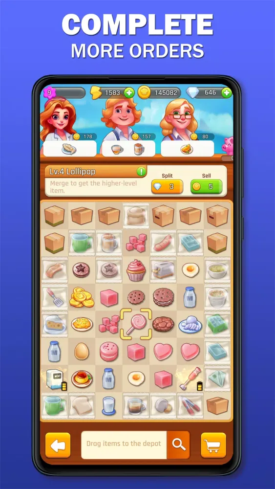 Cooking Merge Master : Decor Ekran Görüntüleri