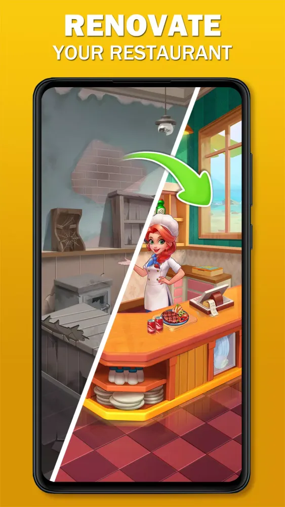 Cooking Merge Master : Decor Ekran Görüntüleri