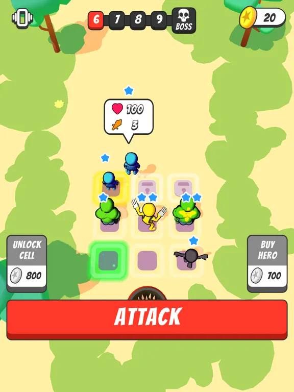 صور Merge Heroes Arcade iPad