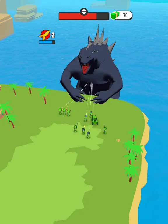 Capturas de pantalla de Epic Army Clash 2: Generals iPad 